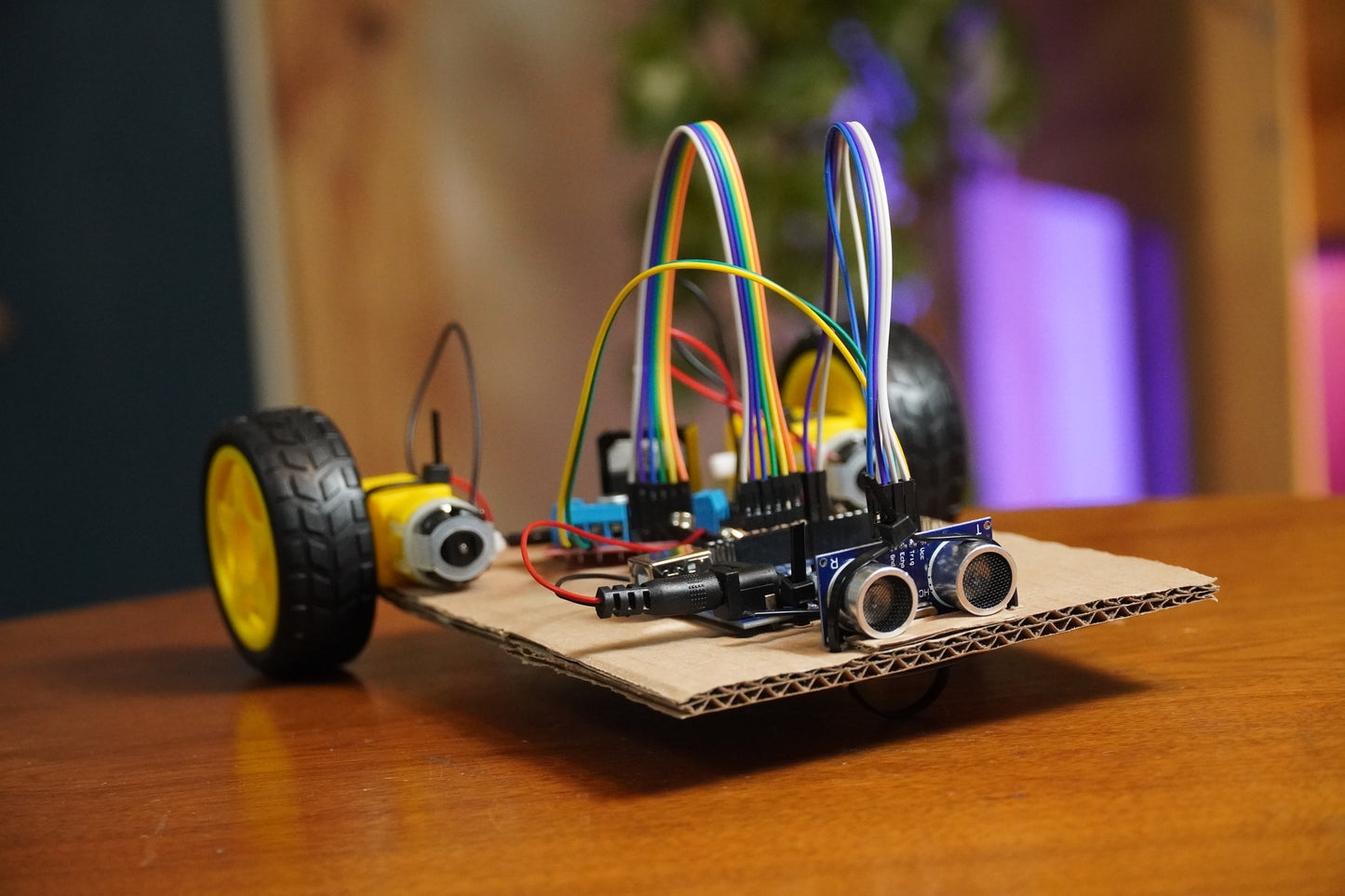 Selvkørende robotbil